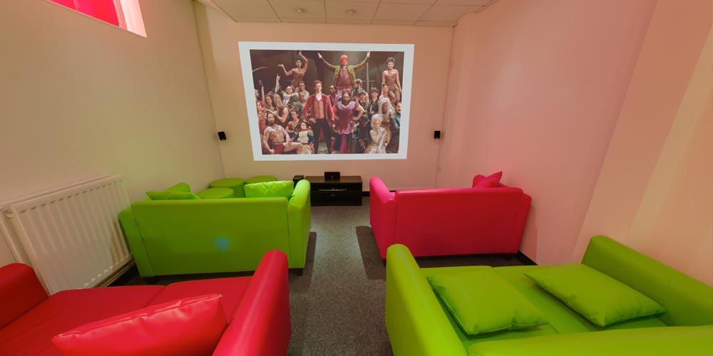 Chester House - Student Accommodation - Cinema Room